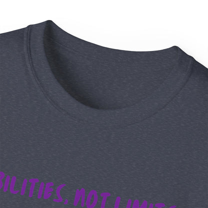 Abilities, Not Limits—Empowering Employment for All Tee