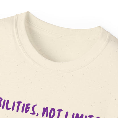 Abilities, Not Limits—Empowering Employment for All Tee