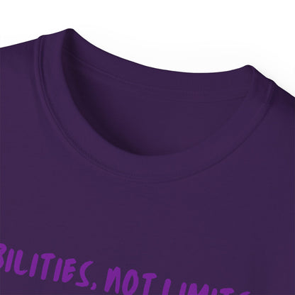 Abilities, Not Limits—Empowering Employment for All Tee
