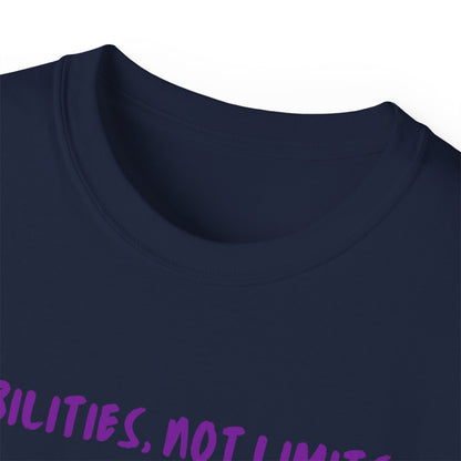 Abilities, Not Limits—Empowering Employment for All Tee