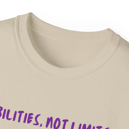 Abilities, Not Limits—Empowering Employment for All Tee