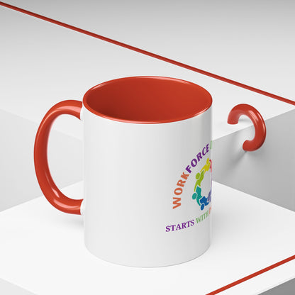 COARE Accent Coffee Mug, 11oz